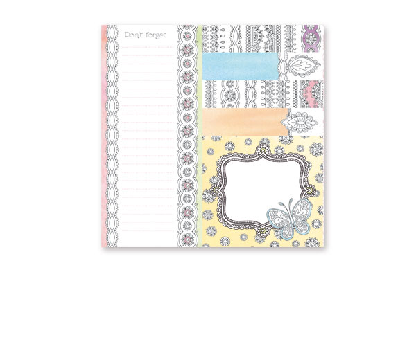 Colour your days Sticky Notes